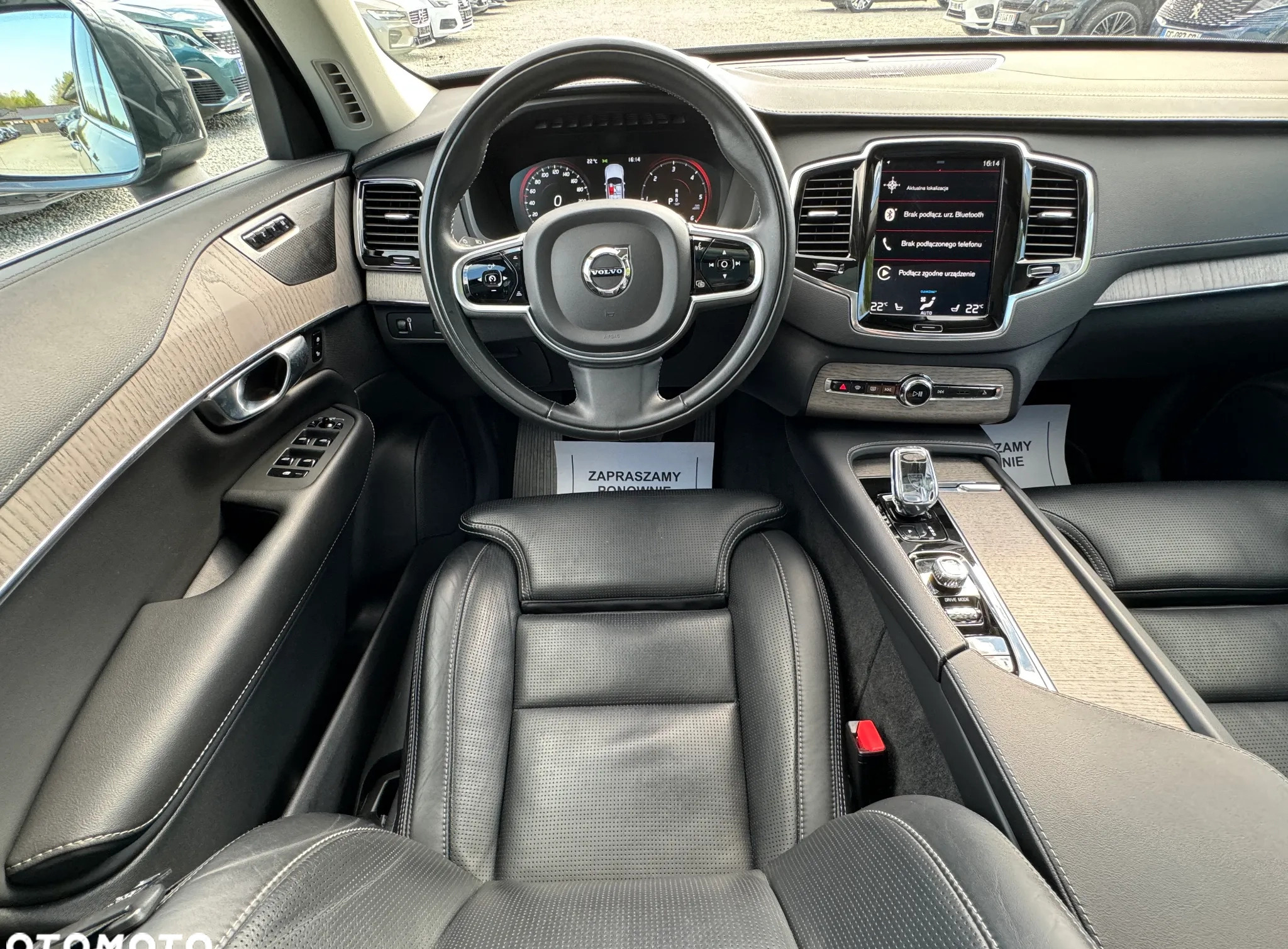 Volvo XC 90 cena 219990 przebieg: 139000, rok produkcji 2021 z Skępe małe 781